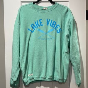 Simply Southern Lake Vibes sweatshirt. Size medium.